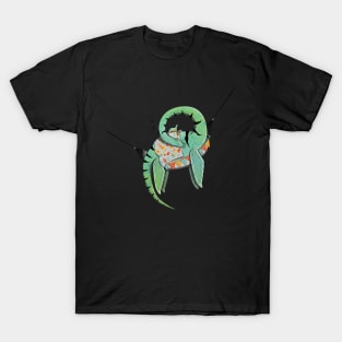 Dinosaur Plesiosaur Bedtime Bedroom Cute T-Shirt